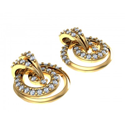 Simple Diamond eartops